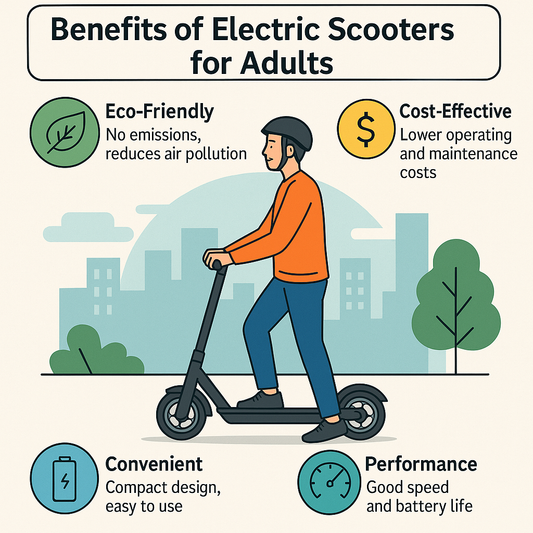 Benefits of Electric Scooters for Adults