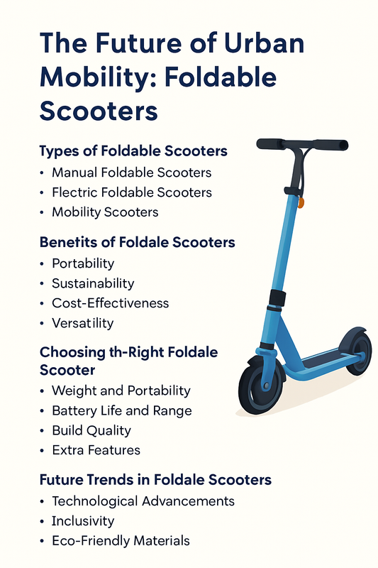 Future of Urban Mobility: Foldable Scooters