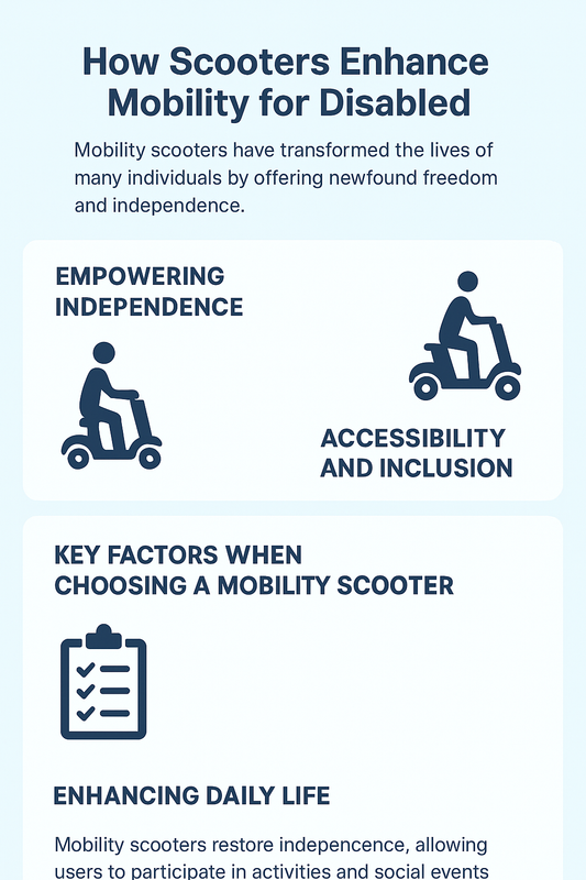 Scooters Enhance Disabled Mobility: A Guide