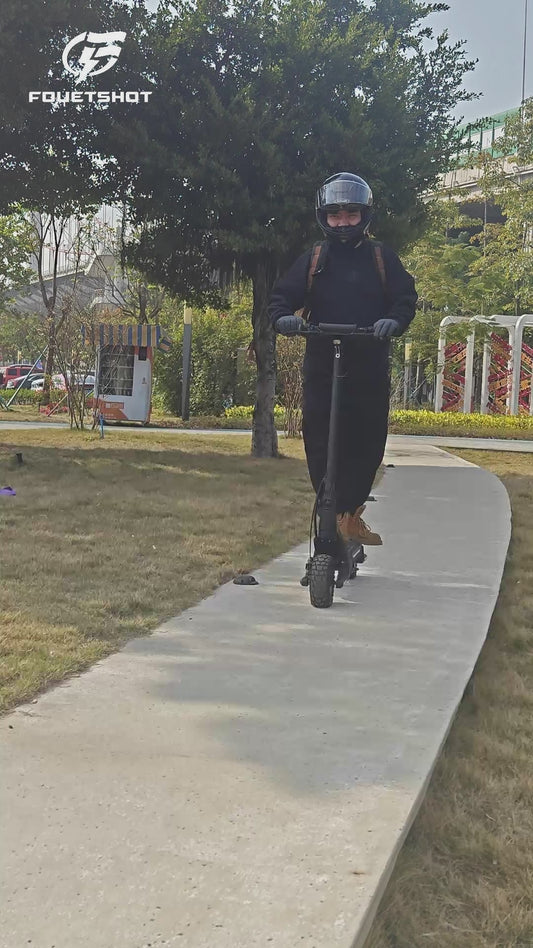 Fouetshot X5S Electric Scooter - Dual Motor 1200W Long Range Foldable Off-Road
